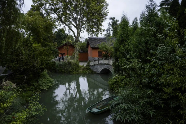 Sichuan Chengdu China Oude Stad Boeddhisme Heilig Land Oosters Chinees — Stockfoto