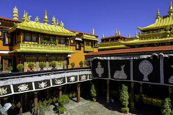 Resor Med Kinesiskt Heligt Land Tibet Lhasa — Stockfoto