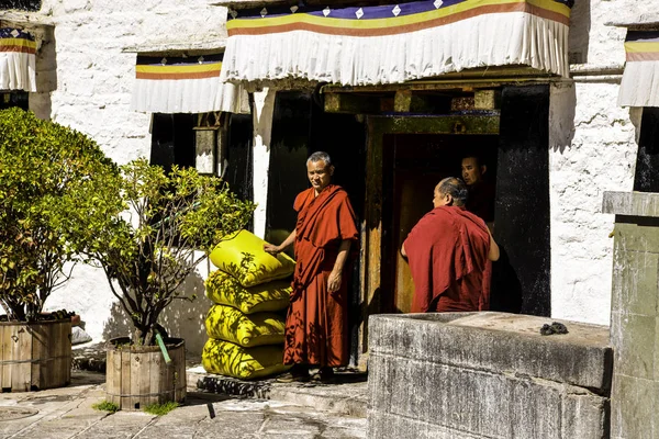 Viaggiando Terra Santa Cinese Tibet Lhasa — Foto Stock