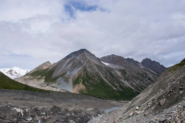 Gipfel Der Marmormauer Tian Shan Gebirge Kasachstan Qazaqstan — Stockfoto
