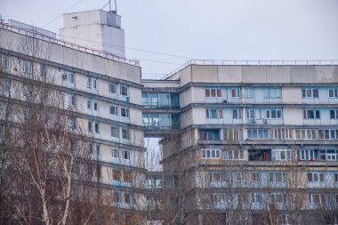 Moskova şehir mimarisini gezmek, seyahat kavramı 