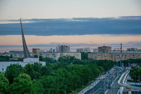 Экскурсия Архитектуре Москвы Туристическая Концепция — стоковое фото