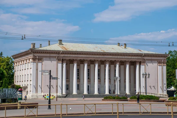 Grodno Bielorrússia Junho 2018 Ruas Centrais Casas Históricas Cidade Mais — Fotografia de Stock
