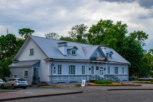 Grodno Biélorussie Juin 2018 Rues Centrales Maisons Historiques Ville Européenne — Photo