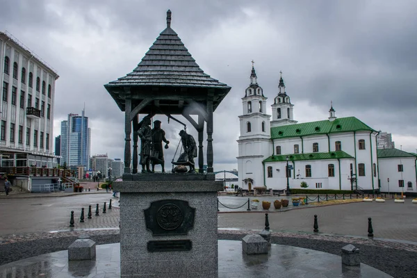 Viaggiando Minsk Girocittà Bielorussia — Foto Stock