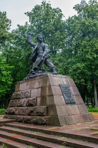 Reizen Door Minsk Stad Sightseeing Belarus — Stockfoto