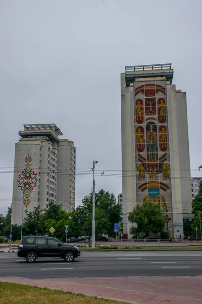 Viaggiando Minsk Girocittà Bielorussia — Foto Stock