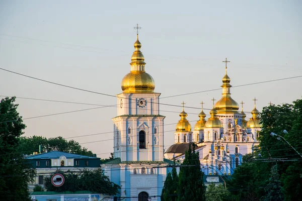 Viajar Por Ciudad Kiev Durante Día Ucrania — Foto de Stock