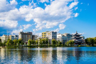 Dali şehrinin geleneksel mimarisi, Yunnan, Çin