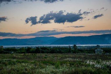 Dali şehir doğasının manzarası, Yunnan, Çin