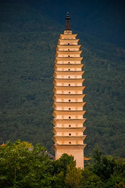 Dali Kina Oct 2018 Tre Pagoder Chongsheng Tempel Nära Dali — Stockfoto