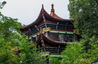 Chengdu şehrinin geleneksel mimarisi, Sichuan, Çin