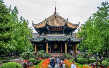 Chengdu şehrinin geleneksel mimarisi, Sichuan, Çin