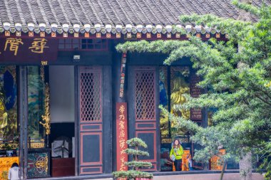 Chengdu şehrinin geleneksel mimarisi, Sichuan, Çin