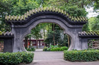 Chengdu şehrinin geleneksel mimarisi, Sichuan, Çin