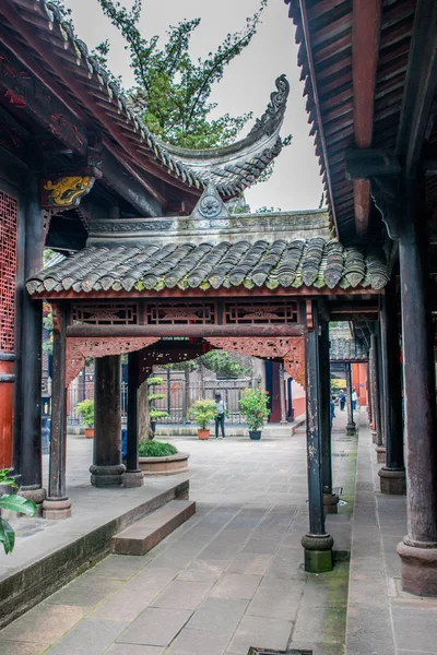 Ταξιδεύοντας Από Την Πόλη Chengdu Sichuan Κίνα — Φωτογραφία Αρχείου