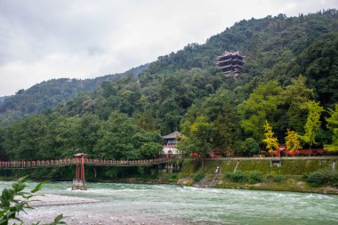 Chengdu şehrinin geleneksel mimarisi, Sichuan, Çin