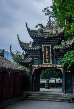 Chengdu şehrinin geleneksel mimarisi, Sichuan, Çin