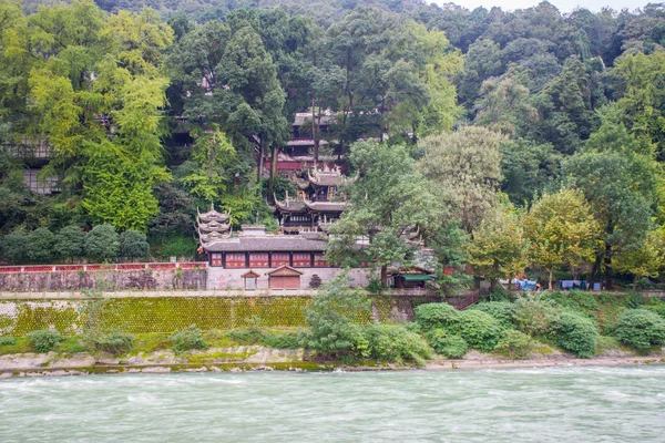 Chengdu Şehrinin Geleneksel Mimarisi Sichuan Çin — Stok fotoğraf