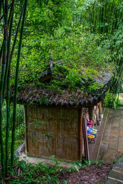 Traditionell Arkitektur Emei Shan Bergen Sichuan Kina — Stockfoto