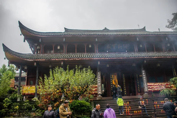 쓰촨성의 여행하는 — 스톡 사진