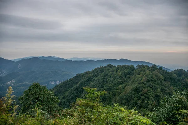 Bela Natureza Das Montanhas Emei Shan Sichuan China — Fotografia de Stock