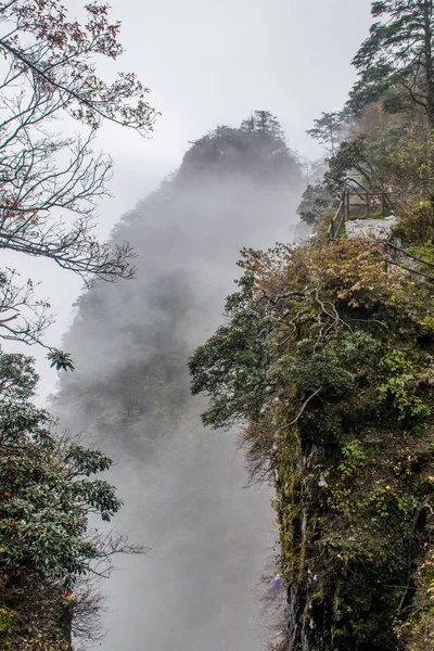 Bela Natureza Das Montanhas Emei Shan Sichuan China — Fotografia de Stock