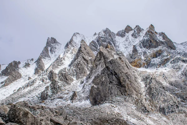 Doğu Tibet Sichuan Çin Deki Kampo Nenang Dağına Gidiyor — Stok fotoğraf