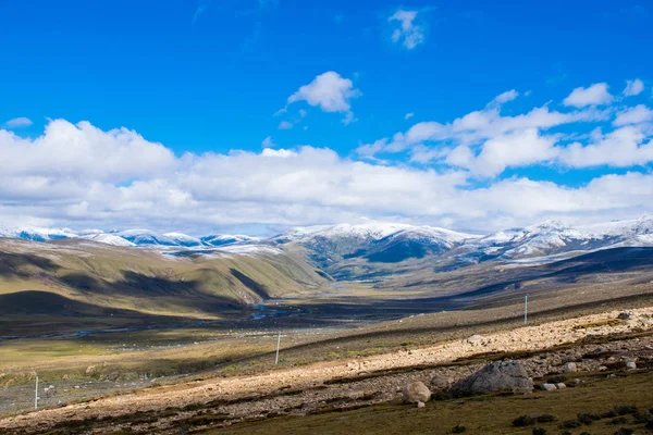 Viajar Montaña Kampo Nenang Tibet Oriental Sichuan China — Foto de Stock