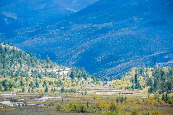 Naturaleza Montaña Kampo Nenang Tíbet Oriental Sichuan China — Foto de Stock