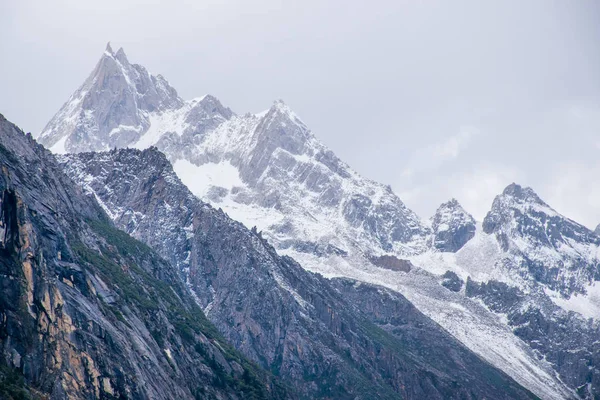 Viaggiando Verso Montagna Kampo Nenang Nel Tibet Orientale Sichuan Cina — Foto Stock