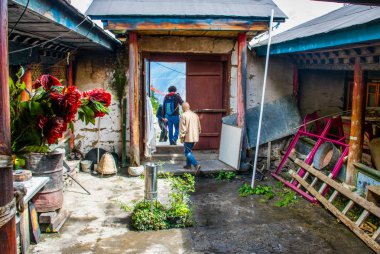 Doğu Tibet 'teki Kawa Karpo dağına seyahat, Yunnan, Çin