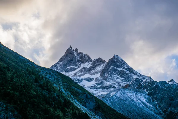 Reizen Naar Kampo Nenang Berg Oost Tibet Sichuan China — Stockfoto