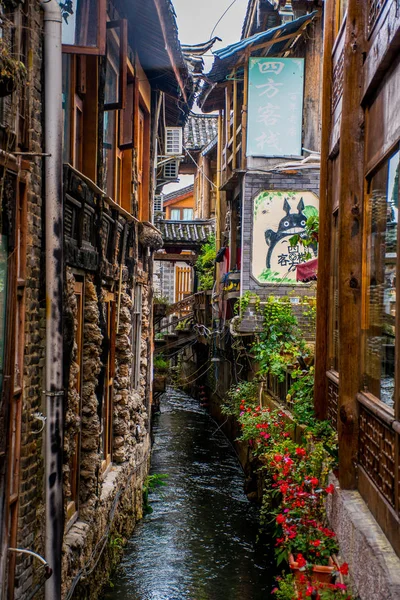 Traditional Architecture City Lijiang Prefecture Yunnan China — Stock Photo, Image