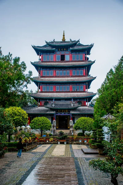 Arquitectura Tradicional Ciudad Prefectura Lijiang Yunnan China —  Fotos de Stock