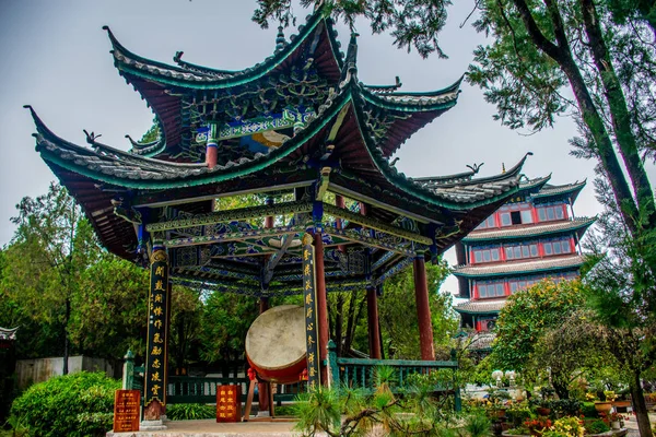 Arquitetura Tradicional Cidade Província Lijiang Yunnan China — Fotografia de Stock