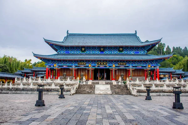 Lijiang Bölgesinin Geleneksel Mimarisi Yunnan Çin — Stok fotoğraf