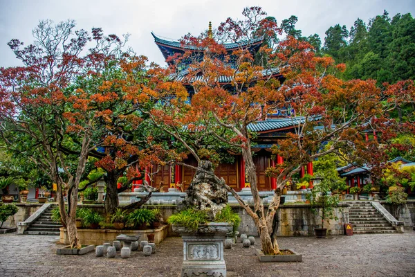 Traditionell Arkitektur Staden Lijiang Prefektur Yunnan Kina — Stockfoto