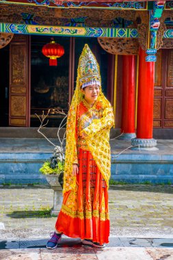 Lijiang bölgesinden Yunnan, Çin