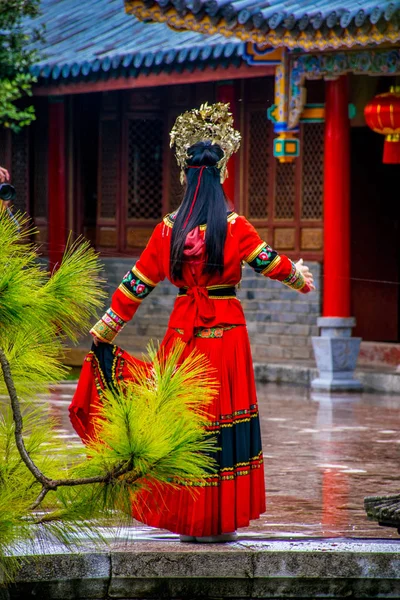 Viaggiare Prefettura Lijiang Yunnan Cina — Foto Stock