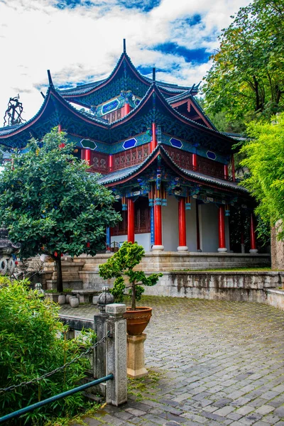 Traditionele Architectuur Van Stad Lijiang Prefecture Yunnan China — Stockfoto