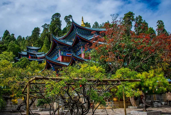 Architecture Traditionnelle Ville Dans Préfecture Lijiang Yunnan Chine — Photo