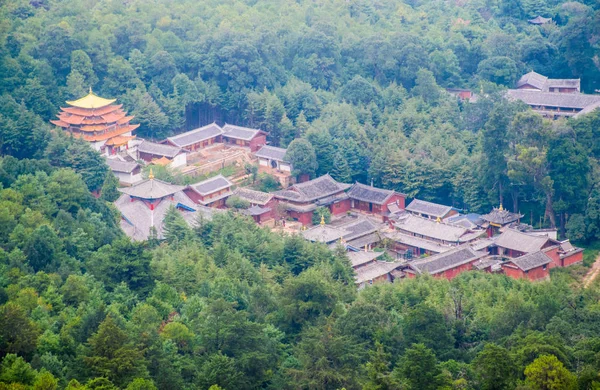 Traditionel Arkitektur Natur Lijiang Præfekturet Yunnan Kina - Stock-foto