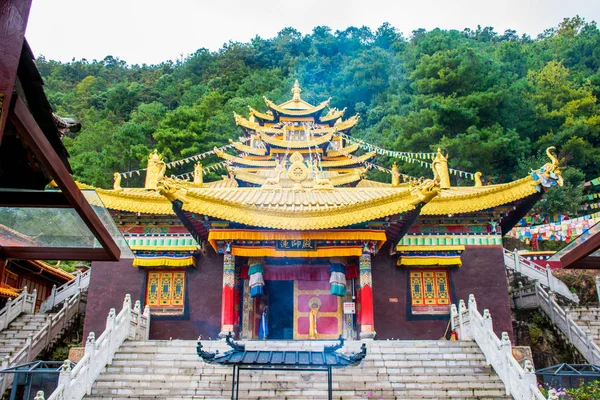 Lijiang Bölgesinin Geleneksel Mimarisi Doğası Yunnan Çin — Stok fotoğraf