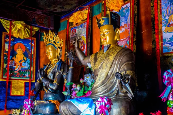 Wewnątrz Świątyni Prefekturze Lijiang Yunnan Chiny — Zdjęcie stockowe