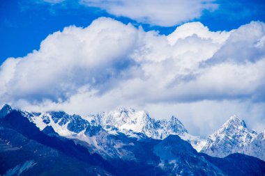 Lijiang ilinin doğal manzarası, Yunnan, Çin