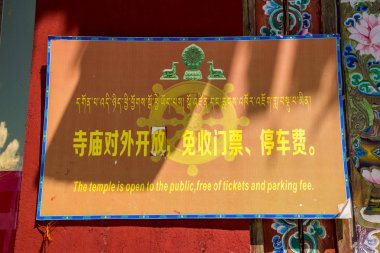 Litang Doğu Tibet, Sichuan, Çin