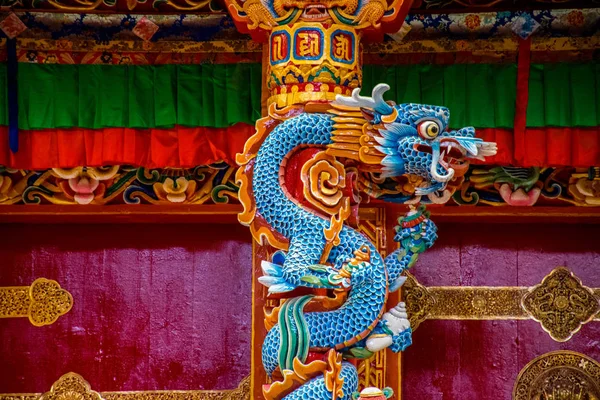 Temple Litang Eastern Tibet Sichuan China — Stock Photo, Image