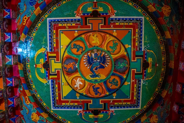 Внутри Искушения Литанге Восточный Тибет Китай — стоковое фото