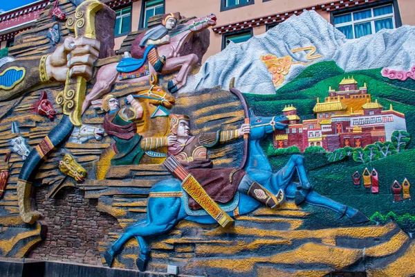 Путешествуйте Восточному Тибету Сычуань Китай — стоковое фото